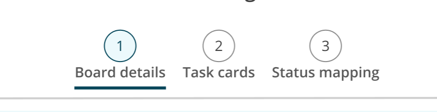 Stepper or wizard UI pattern
